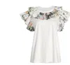 SEE BY CHLOÉ TOP -CRYSTAL WHITE