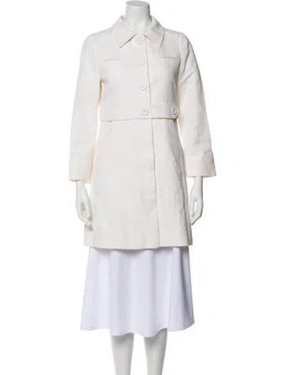 Pre-owned See By Chloé Trench Coat In White