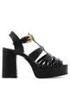 See By Chloé Trendy Black Sandals For Women In Black