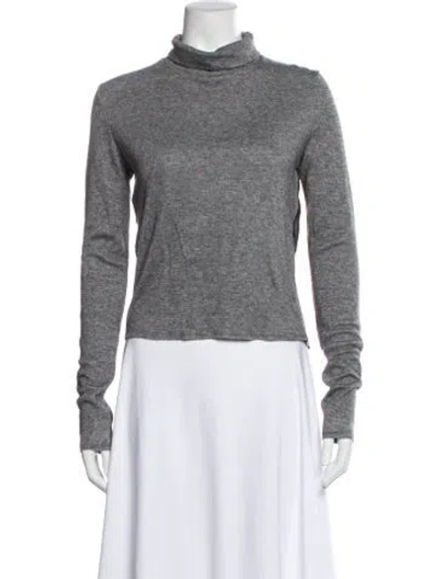 Pre-owned See By Chloé Turtleneck Long Sleeve Top In Multi
