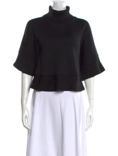 Pre-owned See By Chloé Turtleneck Sweater In Black
