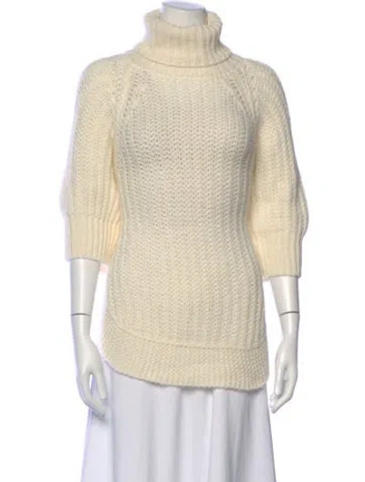 Pre-owned See By Chloé Turtleneck Sweater In Neutral
