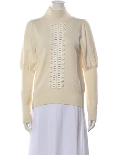 Pre-owned See By Chloé Turtleneck Sweater In Neutral