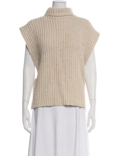 Pre-owned See By Chloé Turtleneck Sweater In Neutral