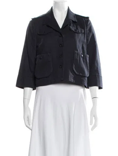 Pre-owned See By Chloé Utility Jacket In Blue