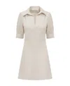 See By Chloé V-neck Minidress In Nude