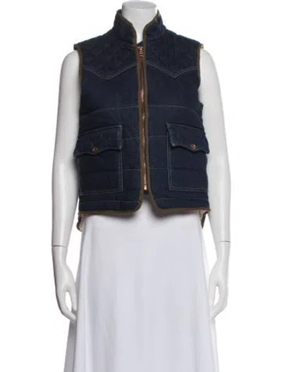 Pre-owned See By Chloé Vest In Blue