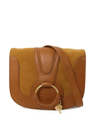 Pre-owned See By Chloé Vintage Leather Shoulder Bag In Brown