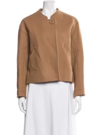Pre-owned See By Chloé Virgin Wool Jacket In Brown