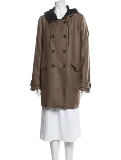 Pre-owned See By Chloé Virgin Wool Jacket In Brown