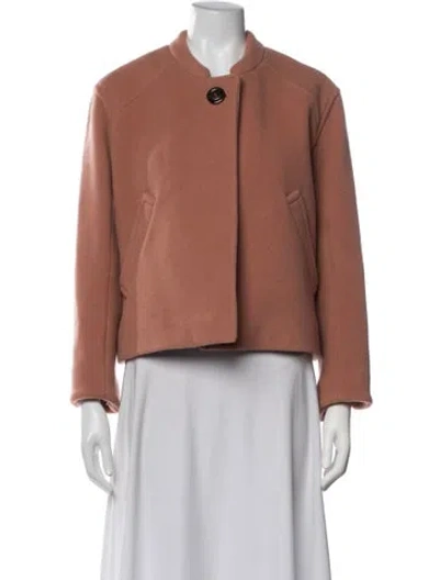 Pre-owned See By Chloé Virgin Wool Jacket In Pink