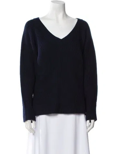 Pre-owned See By Chloé V-neck Sweater In Blue