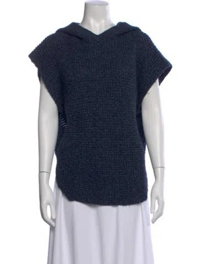 Pre-owned See By Chloé V-neck Sweater In Blue