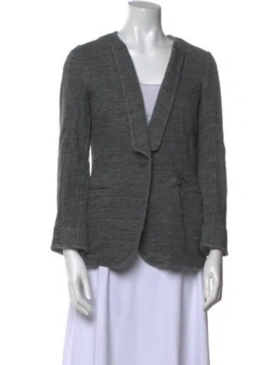Pre-owned See By Chloé V-neck Sweater In Gray