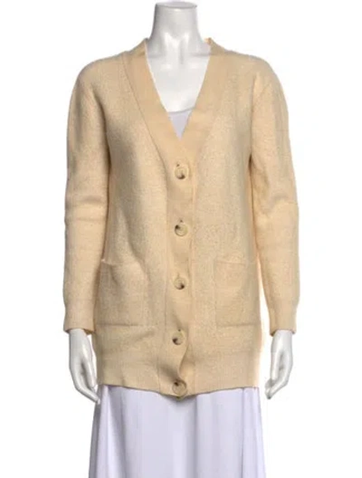 Pre-owned See By Chloé V-neck Sweater In Neutrals