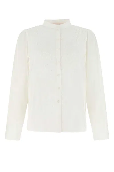 See By Chloé White Cotton Shirt In 106