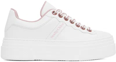 See By Chloé White Essie Sneakers In 101-white