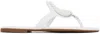 See By Chloé See By Chloe Women's Hana Thong Sandals In 100 White