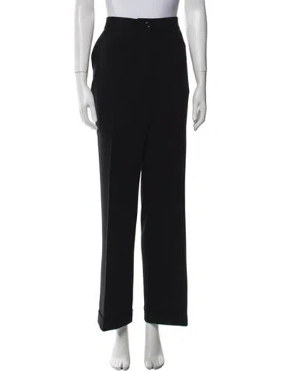 Pre-owned See By Chloé Wide Leg Pants In Black