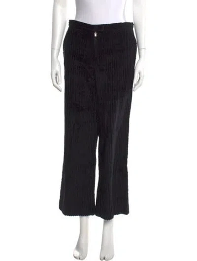 Pre-owned See By Chloé Wide Leg Pants In Black