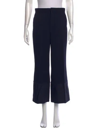 Pre-owned See By Chloé Wide Leg Pants In Black