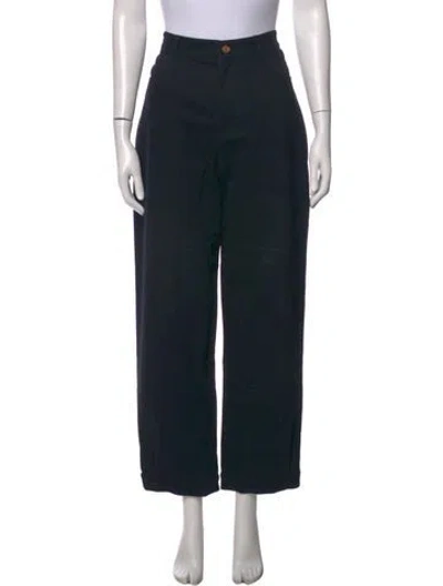 Pre-owned See By Chloé Wide Leg Pants In Black