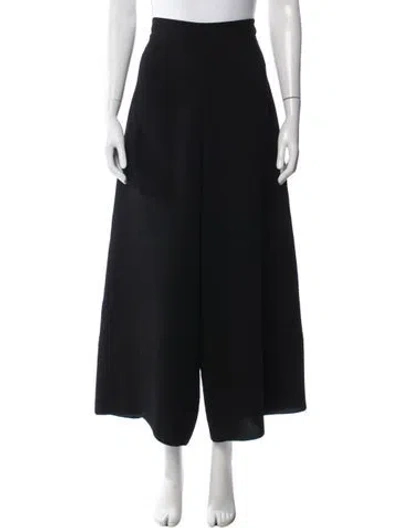 Pre-owned See By Chloé Wide Leg Pants In Black