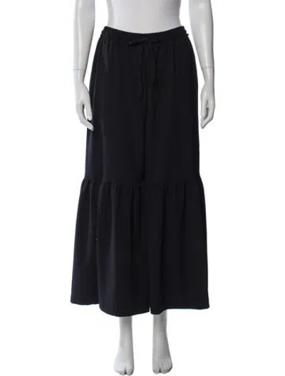 Pre-owned See By Chloé Wide Leg Pants In Black