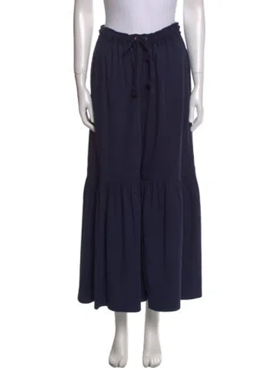 Pre-owned See By Chloé Wide Leg Pants In Blue