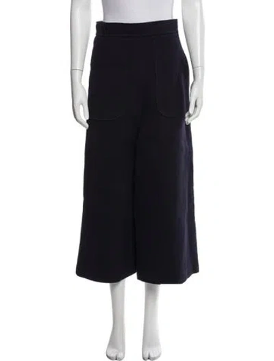 Pre-owned See By Chloé Wide Leg Pants In Blue