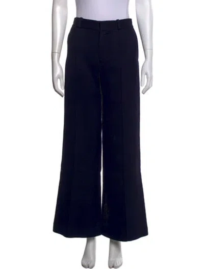 Pre-owned See By Chloé Wide Leg Pants In Blue