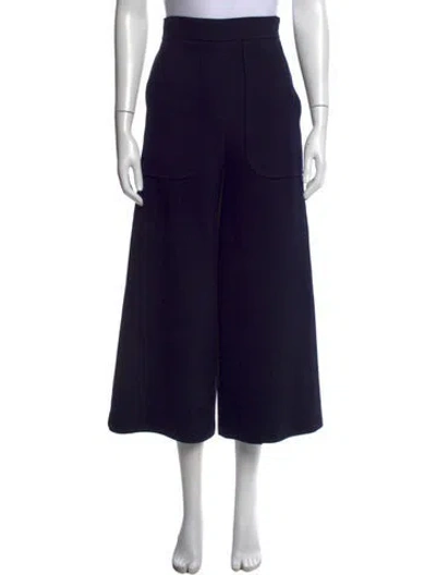 Pre-owned See By Chloé Wide Leg Pants In Blue
