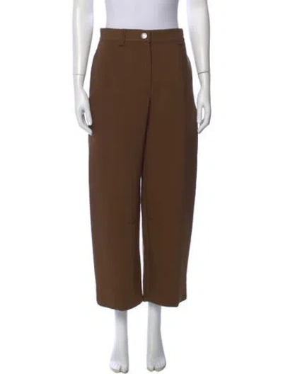 Pre-owned See By Chloé Wide Leg Pants In Brown
