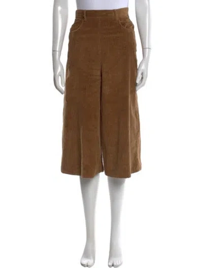 Pre-owned See By Chloé Wide Leg Pants In Brown