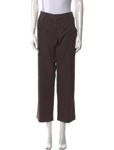 Pre-owned See By Chloé Wide Leg Pants In Gray