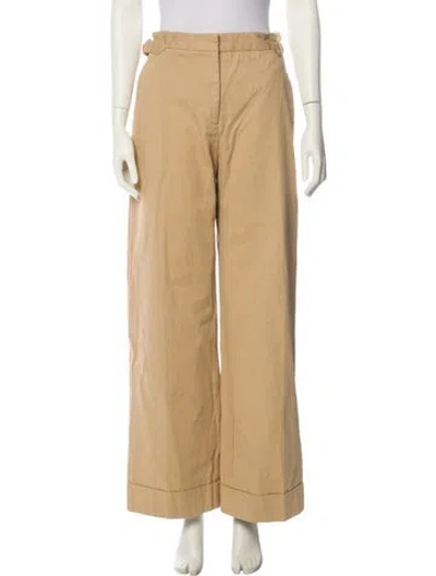 Pre-owned See By Chloé Wide Leg Pants In Neutral