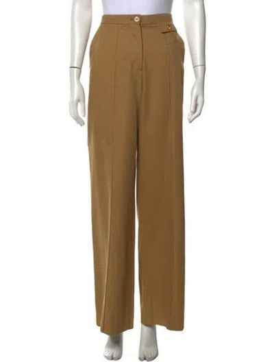 Pre-owned See By Chloé Wide Leg Pants In Neutrals