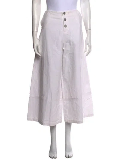 Pre-owned See By Chloé Wide Leg Pants In White