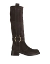 See By Chloé Woman Boot Dark Brown Size 8 Leather