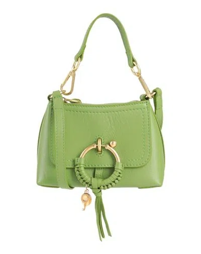 See By Chloé Woman Cross-body Bag Green Size - Cow Leather