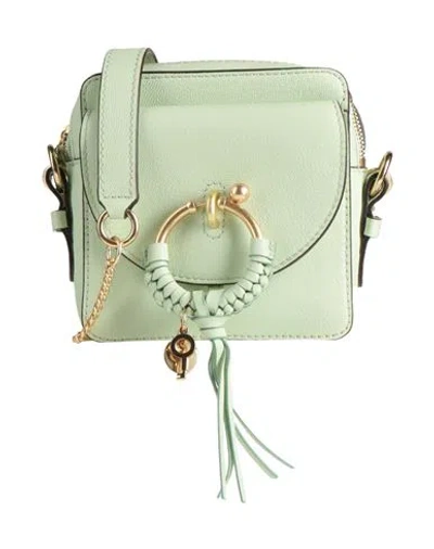 See By Chloé Woman Cross-body Bag Light Green Size - Cow Leather
