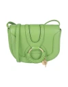 See By Chloé Woman Cross-body Bag Light Green Size - Goat Skin In Green