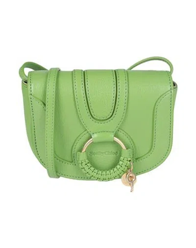 See By Chloé Woman Cross-body Bag Light Green Size - Goat Skin