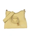 See By Chloé Woman Cross-body Bag Pastel Yellow Size - Goat Skin In Yellow