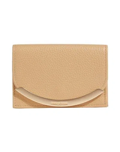See By Chloé Woman Document Holder Sand Size - Soft Leather In Beige