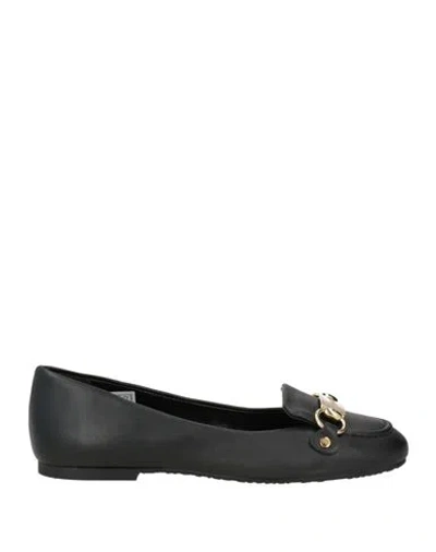 See By Chloé Woman Loafers Black Size 6.5 Lambskin