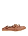 See By Chloé Woman Loafers Brown Size 8 Leather