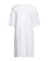 See By Chloé Woman Mini Dress White Size L Cotton In White