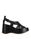 See By Chloé Thessa Cross-strap High-heeled Sandals In Black