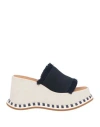 See By Chloé Allyson Platform Sandals In Blue